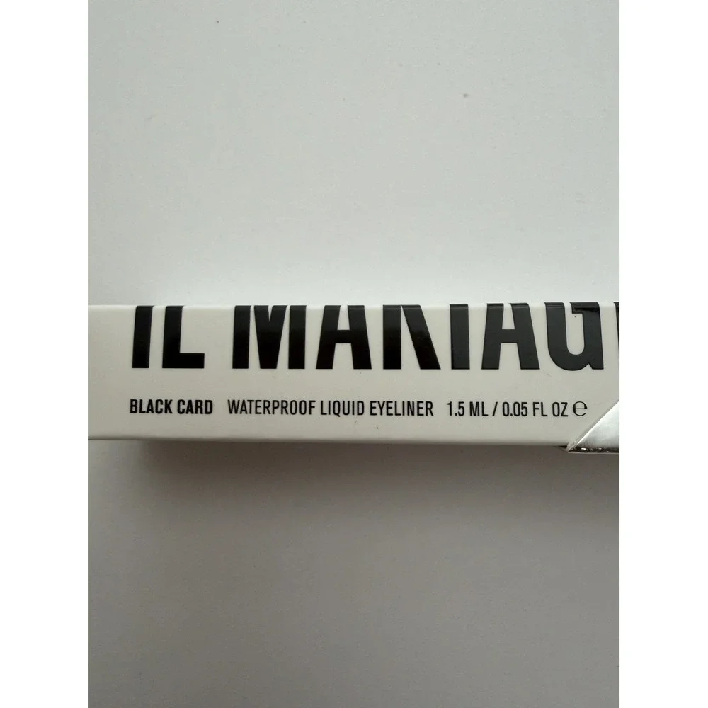 IL MAKIAGE Waterproof Black Card Liquid Eyeliner 1.5 ML NEW IN BOX